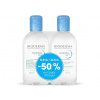 Bioderma Hydrabio H2O Festival čistiaca a odličovacia pleťová voda na citlivú pleť 2 x 250 ml darčeková sada