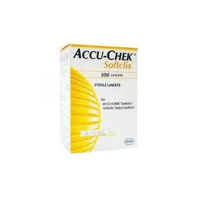 Accu-Chek Softclix Lancet 100, lancety do odberového pera 1x100 ks (Glukomer)