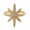 Nefertitis Prsteň pre čarodejnicu Trblietavá hviezda NF59489 - 53 mm (US 6,5)