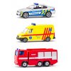 SIKU česká verzia - set mix polícia, hasiči, ambulancia