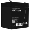 Green Cell AGM45 batéria do UPS Sealed Lead Acid (VRLA) 12 V 5,3 Ah (AGM45)