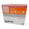 ALLEVYN Ag Gentle Border Krytie na rany 12,5x12,5 cm, adhezívne krytie so silikónom s obsahom striebra 1x10 ks