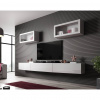 Cama Meble Obývačka VIGO SLANT 3, biela/biely lesk
