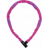 Zámok na bicykel reťazový ABUS 4804K/75 Steel O Chain PINK (ružový)