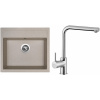 Set Sinks G23829 (dřez Solo 560 Avena 29 + baterie Elka Chrom - lesklý)