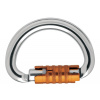 Karabína pólkruhová Petzl Omni triple lock