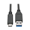 PremiumCord kábel USB-C - USB 3.0 A (USB 3.1 generation 2, 3A, 10Gbit/s) 2m ku31ck2bk