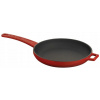 Mini panvica s kovovým držiakom (O) 16 cm, červená