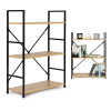 ModernHome LOFT knižnica/ regál, 3 police