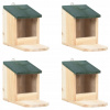Klietka drevo VidaXL 23 x 12 x 23 x 17,5 cm (š, x h, x v) x 17,5 cm