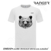 Tričko RANGER® - MEDVEĎ - d L Biela