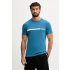 BOSS tričko pánske T-Shirt RN Slim Fit 50517970 modrá S