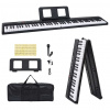 vidaXL Elektrická klavírna klávesnica 88 Keys so stojanom na hudbu 4103508
