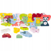 Small Foot puzzle Abeceda