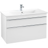 VILLEROY & BOCH Venticello závesná skrinka pod umývadlo, 2 zásuvky, 953 x 502 x 590 mm, White Matt, A92601MS