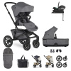 EASYWALKER Jimmey Air Travel Set XXL + Aton B2 i-Size + Base One iris grey 2024
