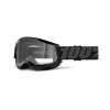 100% Strata 2 Black, mtb okuliare - Clear Lens