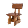 Drewmax Zahradní židle BEN Lazura Teak+lak
