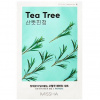 Missha Airy Fit Tea Tree plátenná maska s čistiacim účinkom pre citlivú pleť 19 g
