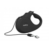 Reedog Senza Basic samonavíjacie vodítko M 20kg / 5m lanko / čierne M 20kg / 5m lanko / černé