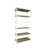 Meets-ecommerce UG Kovový regál 180x70x45, 4-6 políc Farba: Biela, Počet polic: 6 políc