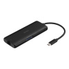 Lindy 43358 dokovacia stanica a replikátor portov Kábel USB 3.2 Gen 1 (3.1 Gen 1) Type-C Čierna (43358)