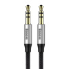 Baseus Yiven Audio kábel 3,5 samec Audio M30 1,5 m strieborný + čierny 16998