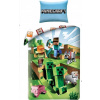 Halantex obliečky Lego Minecraft Farma Bavlna 70x90 140x200