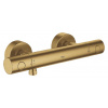 Grohe Grohtherm 1000 Cosmopolitan - Termostatická sprchová batéria, kefovaný Cool Sunrise 34065GN2