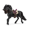 Schleich Žrebec Pura Raza Espanola Stallion so sedlom a uzdou