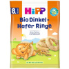 HiPP BIO Špaldové-ovsené prstienky od 8. mesiaca, 30 g 3584-01