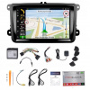 RÁDIO NAVIGÁCIA GPS ANDROID AUTO CARPLAY ŠKODA FABIA OCTAVIA 2 SUPERB