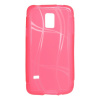 Puzdro gumené Samsung G800 Galaxy S5 mini ružové