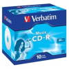 CD-R Verbatim Audio 80 min. LIVE IT! jewel box, 10ks/pack