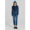DŽÍNSY GANT CROPPED SLIM JEANS DARK BLUE BROKEN IN