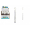 Teddies Bublifuk mini 5 ml gelový biely svadobný 10,5cm