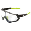 100% Speedtrap Soft Tact Cool Grey Photochromic Lens - šedá