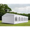 Záhradný Párty stan 4x12m PVC PREMIUM Ohňovzdorný - Biela