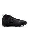 Nike Phantom Luna II Academy Firm Ground Football Boots Junior Black/Green 2 (34)