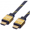 Roline HDMI kabel Zástrčka HDMI-A, Zástrčka HDMI-A 10.00 m vícebarevná 11.04.5506 standardní HDMI HDMI kabel