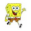 CUKROVÁ TLAČ jedlý obrázok na tortu Cukrová hmota SpongeBob #13 + MENO TEXT