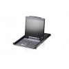 ATEN 8-portový KVM PS/2 + USB, OSD, rack, 19 LCD