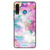 Lesklé pouzdro iSaprio pro Huawei P30 Lite - Galactic Paper (Lesklé pouzdro, kryt, obal iSaprio Exclusive na mobil Huawei P30 Lite s motivem Galactic Paper - elegantní skleněný vzhled, skvělá ochrana