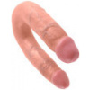 Dvojité realistické dildo King Cock Medium Double Trouble, Pipedream
