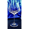 LsG-Crystal Skleničky na červené víno Burgund 24 x Swarovski krystal dekor Karla Turbulence-2963 570 ml 6 Ks.