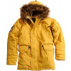 ALPHA INDUSTRIES Bunda Explorer - mustard (193128/141) Veľkosť: S/Regular
