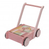 Little Dutch vozíček s kockami Pink