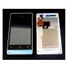 LCD DISPLEJ SONY XPERIA MIRO ST23i + DOTYKOVE SKLO ORIGINÁL + PREDNÝ RÁM