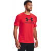 UNDER ARMOUR Tričko Sportstyle Logo Ss - červené (1329590-601) Veľkosť: S/Regular