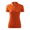 MALFINI Polokošile Pique Polo 210, krátký rukáv, dámská MAL-2101114 M Oranžová